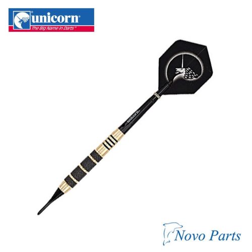 Šípky Unicorn soft Core Plus Win 17g, Black/Gold Brass