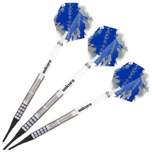 Šípky soft Unicorn SILVERSTAR Gary Anderson 19g, 80% wolfram