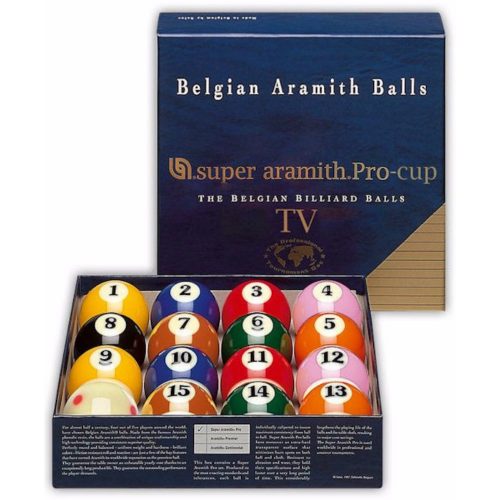 Aramith Pool Super Pro Cup TV 57,2 mm sada