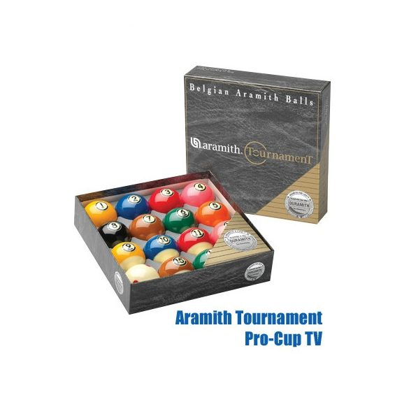 Biliardové guľe Aramith Tournament "Duramith" Pro Cup TV 57,2mm