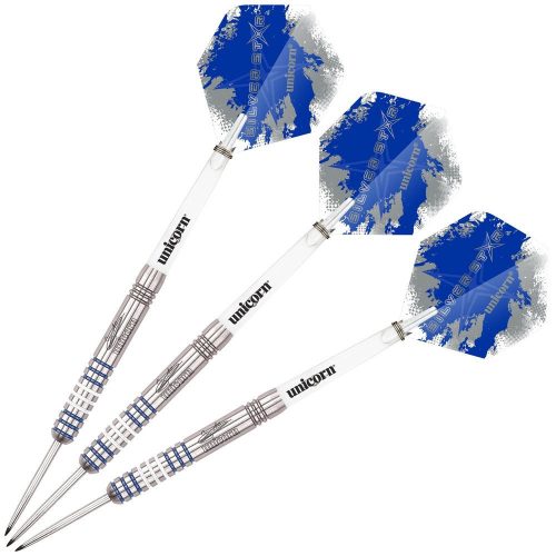 Šípky Unicorn steel SILVERSTAR Gary Anderson 23g, 80% wolfram