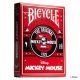 Hracie karty Bicycle Disney Classic Mickey Mouse, červené
