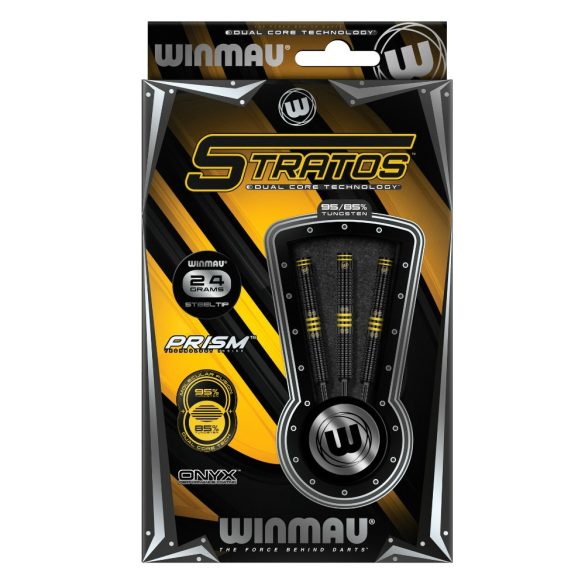 Šípky Winmau steel Stratos 24g, 95/85% dual wolfram