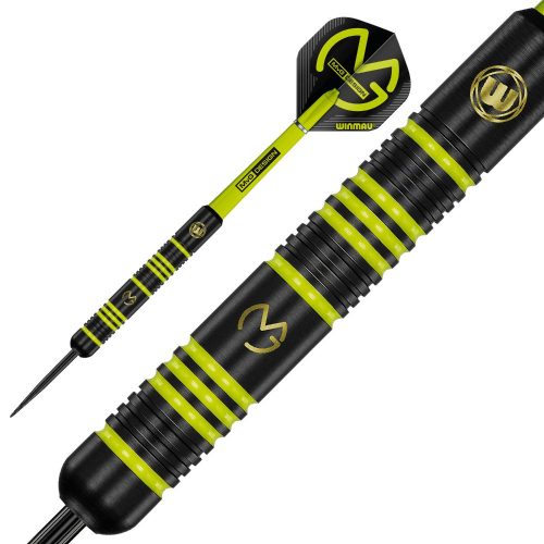 Šípky Winmau steel MvG Ambition 24g, BRASS