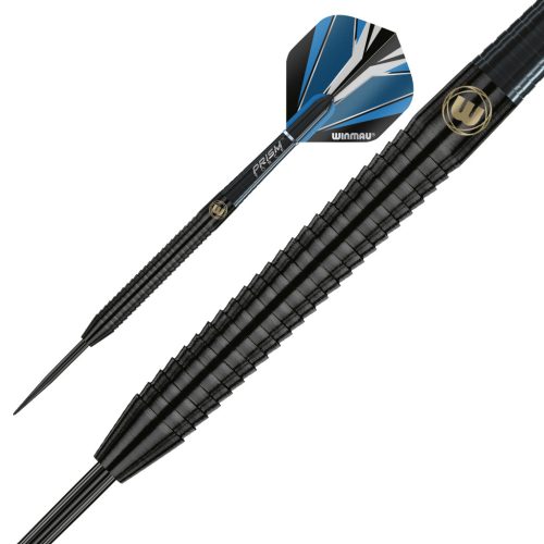 Šípky Winmau steel Sabotage Black 24g, 90% wolfram