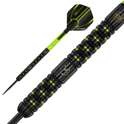 Šípky Winmau steel MvG Adrenalin 22g, 90% wolfram