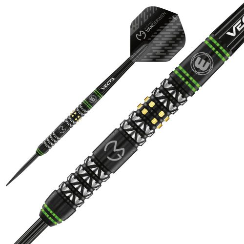 Šípky Winmau steel Michael van Gerwen Vantage 22g, 90% wolfram