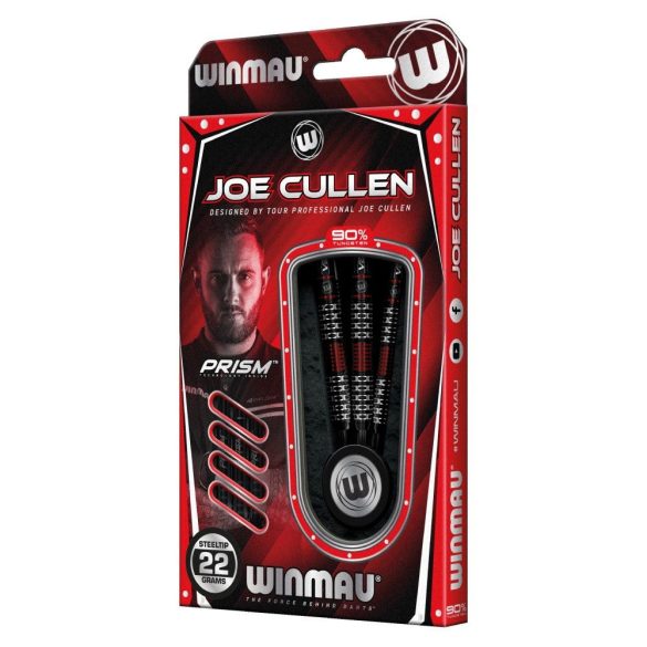 Šípky Winmau steel Joe Cullen Special Edition 22g, 90% wolfram