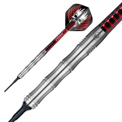 Šípky Winmau soft Mervyn King 18g, 90% wolfram