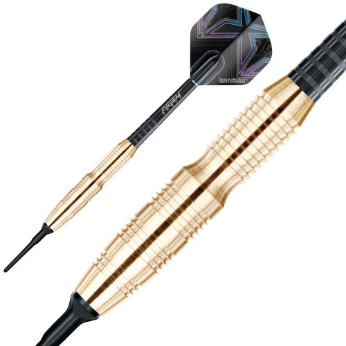 Šípky Winmau soft SIMON WHITLOCK 18g, brass