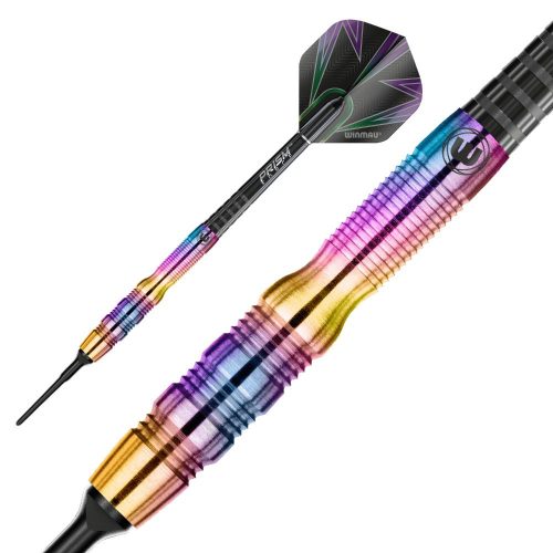 Šípky Winmau soft Simon Whitlock 18g, 90% wolfram Urban Grip