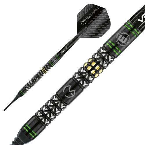 Šípky Winmau soft Michael van Gerwen Vantage 20g, 90% wolfram