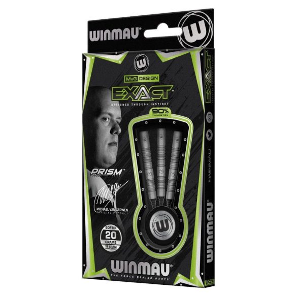 Šípky Winmau soft MvG Exact 20g, 90% wolfram