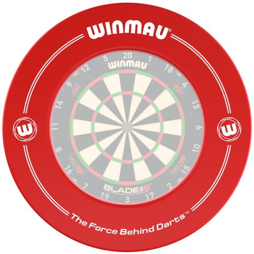 Ochrana k terčom Winmau s logom, červená