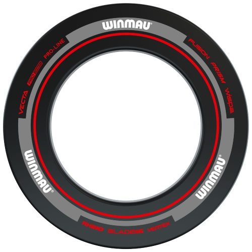 Ochrana k sialovým terčom Winmau Advance, čierno-červená