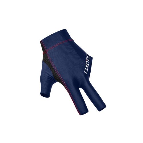 Biliardová rukavica Dynamic Cuetec Axis Navy-red, veľkosť M