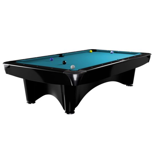 Turnajový biliardový stôl Dynamic III 9ft, lesklá čiern
