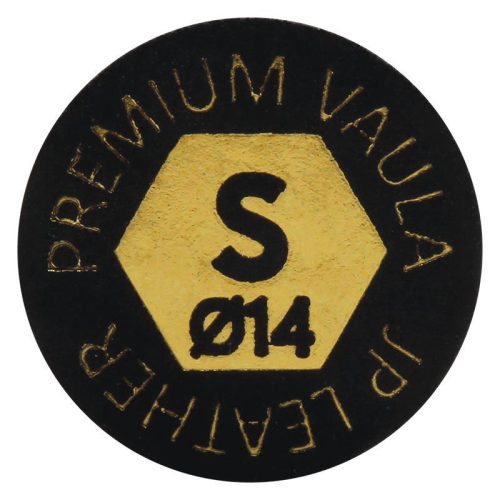 Koža na tágo Vaula Multi Premium vrstvená čierna medium, 14mm