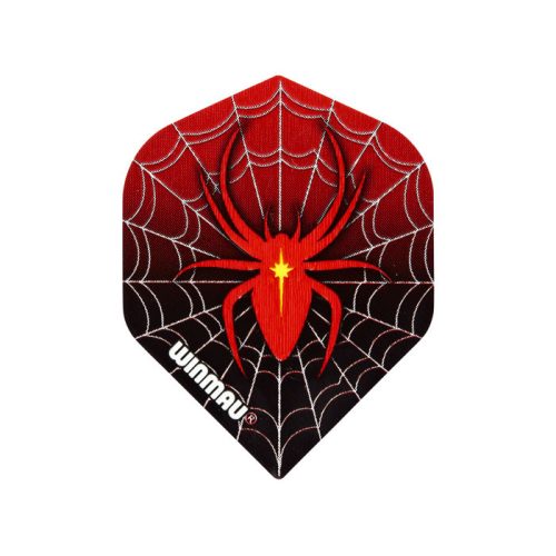 Letky na šípky Winmau MEGA STANDARD RED SPIDER