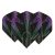 Letky na šípky Winmau Prism Alpha štandard čierna a fialová