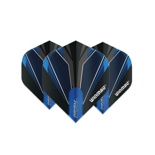 Letky na šípky Winmau Prism Alpha čierno-modré, štandardné