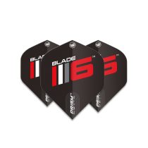 Letky na šípky Winmau Prism Delta Blade 6 logo, čierne