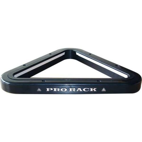 Trojuholník plastový Pro Rack, čierny na 57,2mm gule