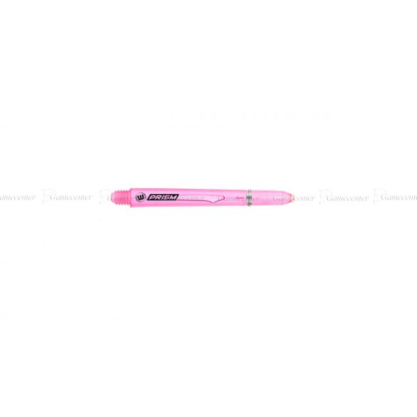 Násadky na šípky Winmau Prism plastové, priesvitné dlhé pink