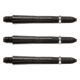 Násadky na šípky Winmau Carbon, 35 mm, krátke, čierne