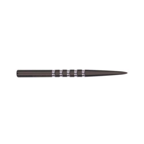 Hroty na šípky Unicorn steel Needle Black Points 5 Groove, kovové, 38mm