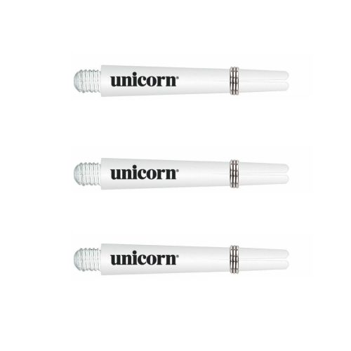 Násadky na šípky Unicorn GRIPPER 3 VALUE PACK, 15 ks, biele krátke