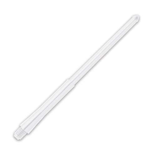 Násadky na šípky Winmau Stealth, dlhé, biele