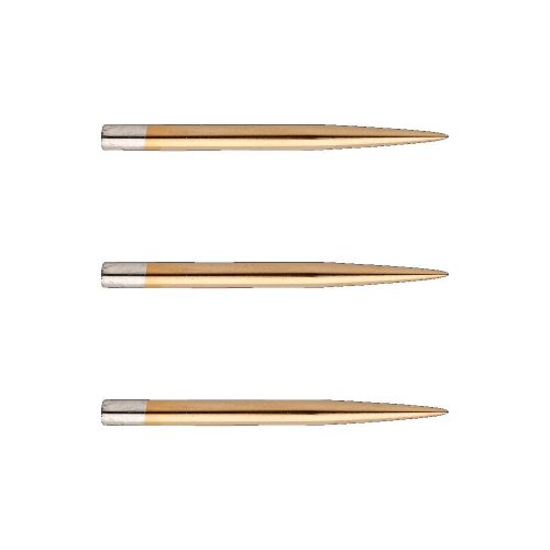 Náhradné steel hroty Winmau Titan-nitridový povrch, zlaté 32mm - 3ks