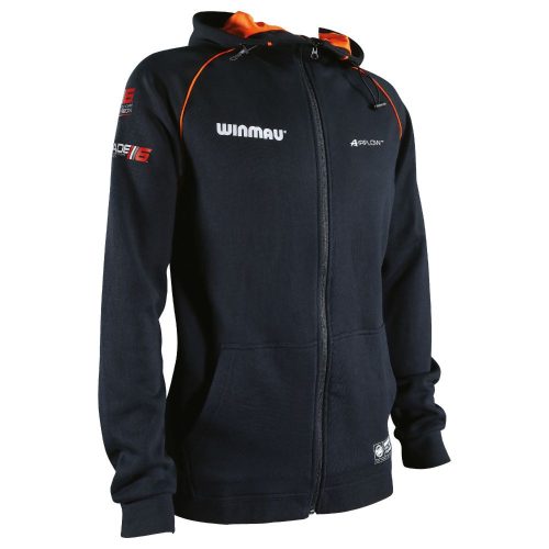 Mikina na zips s kapucňou Winmau Pro-Line Blade 6 Hoody, veľkosť XL