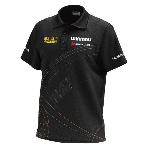 Turnajový dres Winmau MvG Limited Edition Tour Polo 2025, veľkosť M