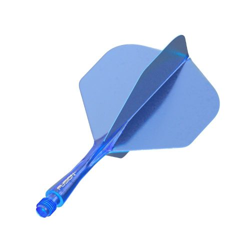 Integrované letky a násadky Winmau Fusion modré, No2 letky a krátke násadky