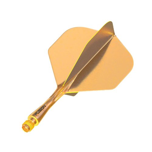 Integrované letky a násadky Winmau Fusion oranžové, No2 letky a stredné násadky