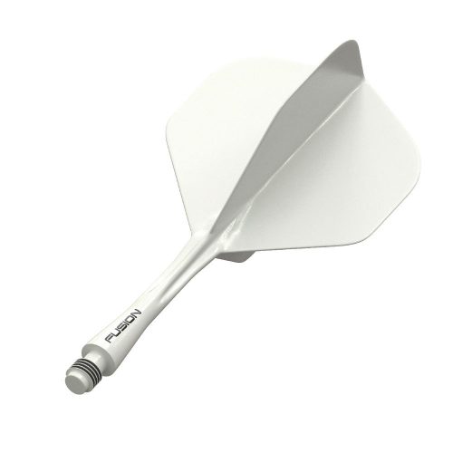 Integrované letky a násadky Winmau Fusion biele, No2 letky a stredné násadky