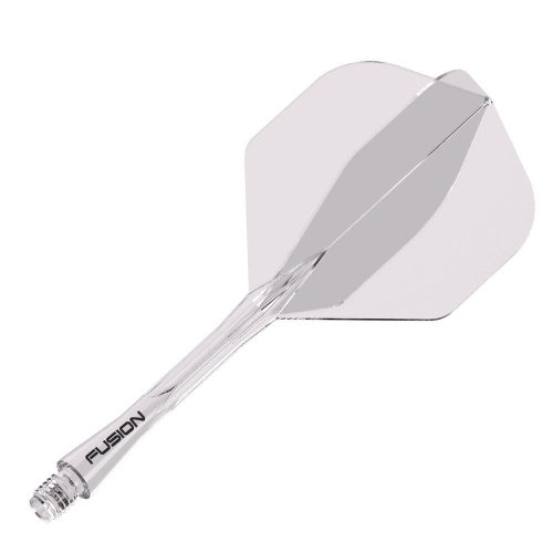 Winmau Fusion priehľadné, No2 letky a krátke násadky
