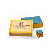 Biliardová krieda Brunswick Gold Crown 1 ks, modrá