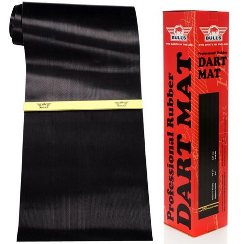 Gumený koberec pred terč Bulls Rubber Oche 300×60cm čierny