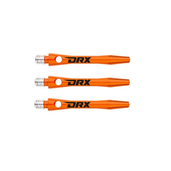 Násadky na šípky Red Dragon DRX hliník oranžové, krátke