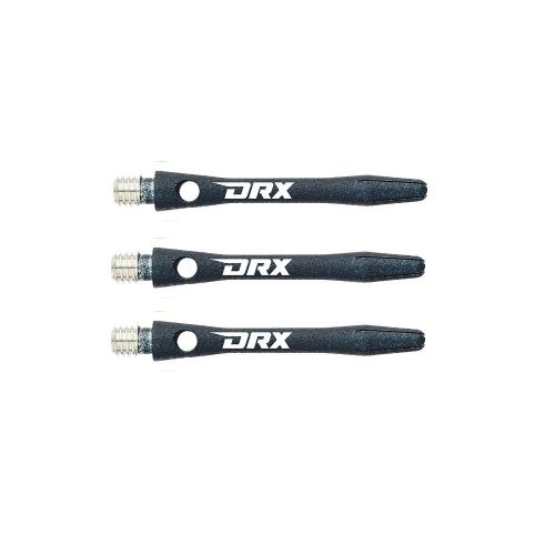 Násadky na šípky Red Dragon DRX hliník čierne, krátke