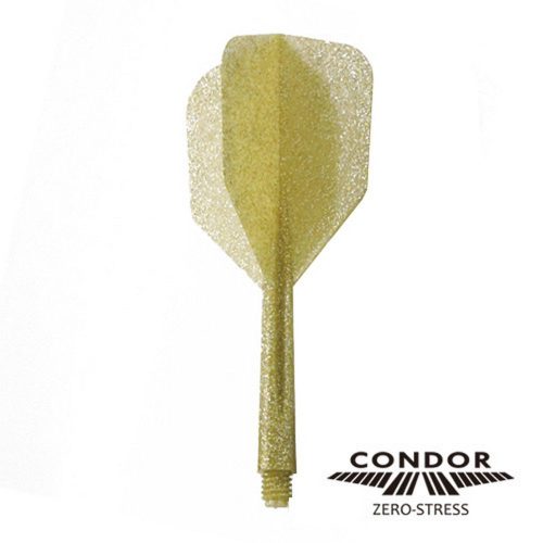 Condor Glitter Zero Stress zlaté, Small letky a stredné násadky