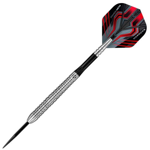 Šípky steel Harrows Damon Heta Natural 23g, 90% wolfram