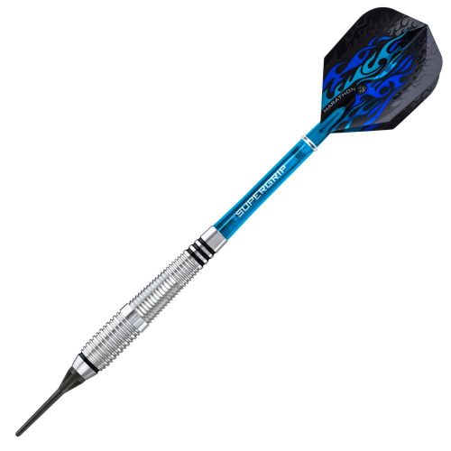 Sada soft šípok Harrows Blaze A 16g, Inox