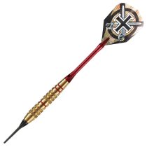 Šípky Harrows soft Corsair 16gr K2 červené, brass
