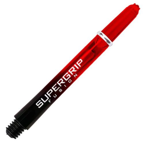 Násadky na šípky Harrows Supergrip Fusion čierno-červené, dlhé