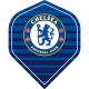 Letky na šípky Chelsea FC, pruhované, No2, 100 mikron