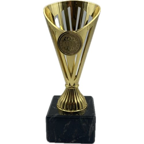 Gamecenter Šípkarská trofej - zlatý pohár, 19cm vysoká